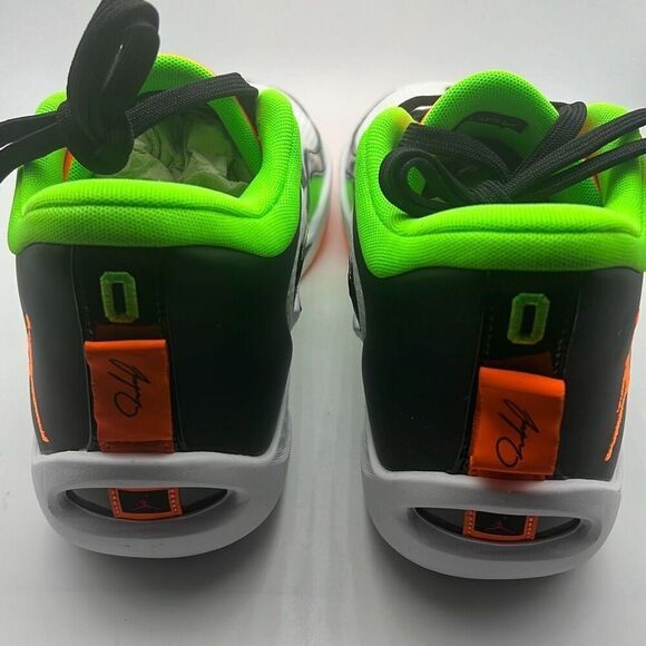 Nike Jordan Tatum 1 White | Orange| Black Home Team DZ3324 108 NWB Men Size 10.5 - Picture 4 of 13